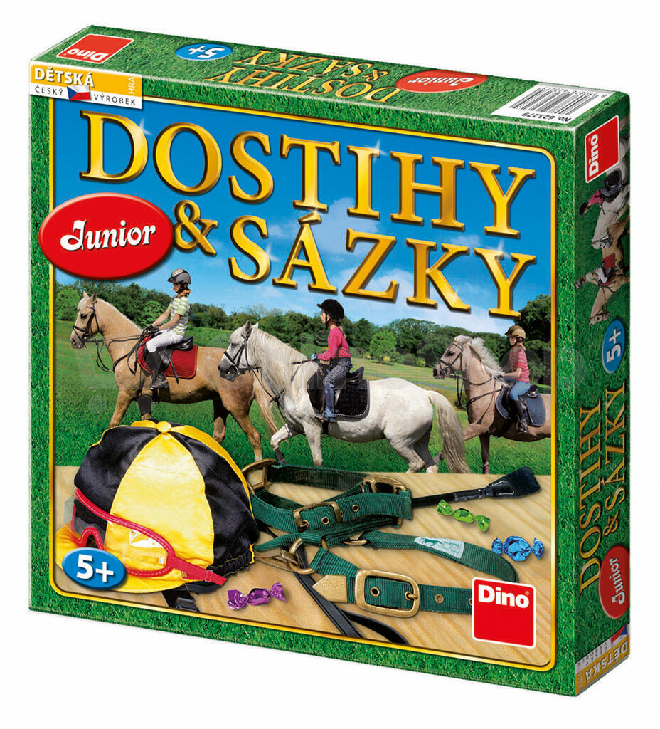 Společenská hra Dino Dostihy a sázky junior