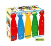 Kuželky plast 24cm 9ks+2 míčky v krabici Wader
