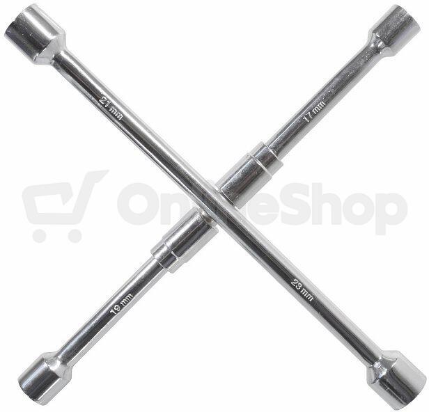 Klíč na kola COMPASS 17-19/21-23mm TÜV, GS