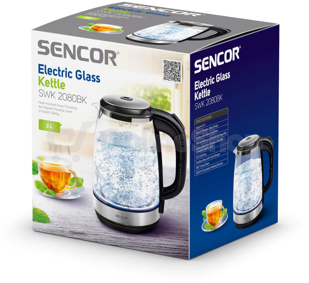 Rychlovarná konvice Sencor SWK 2080BK