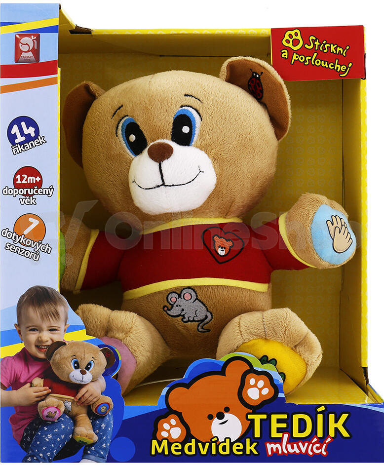 Medvěd Teddies Tedík, česky mluvící