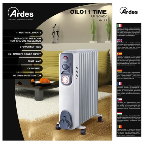 Olejový radiátor Ardes 473 - Ardes 473 (foto 3)