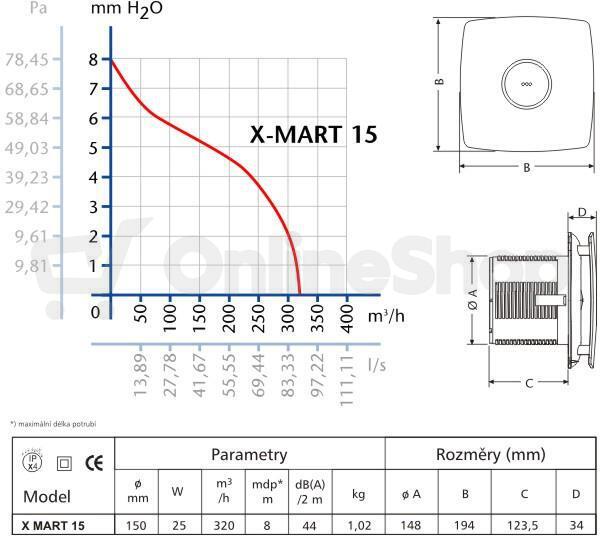 CATA X-MART 15 T INOX
