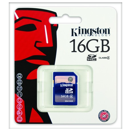 Paměťová karta Kingston SDHC 16GB Class4 - Kingston SDHC 16GB Class4 (foto 3)