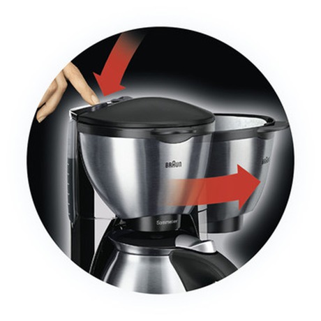 Kávovar BRAUN KF610/1BK - Braun KF610/1BK (foto 4)