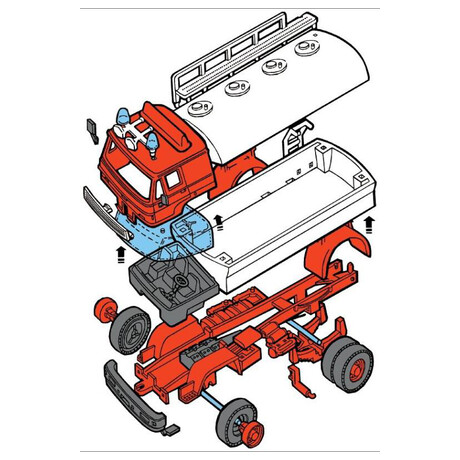 Stavebnice Seva Monti System 09 Petrol 1:48
