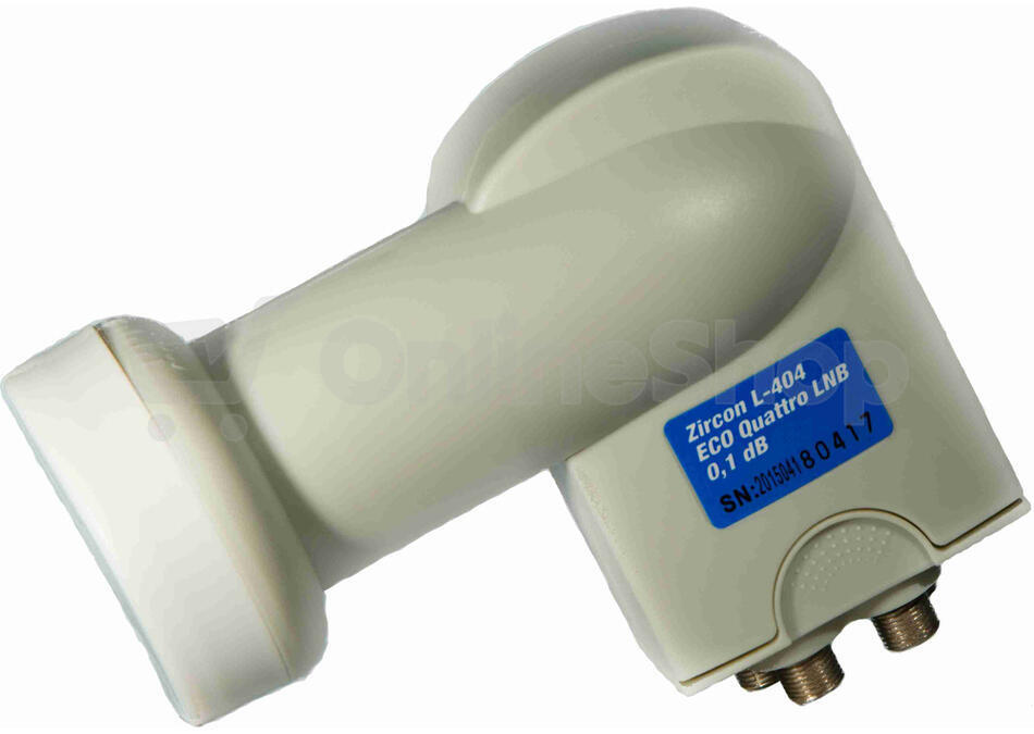 LNB konvertor Zircon L404 QUATTRO ECO