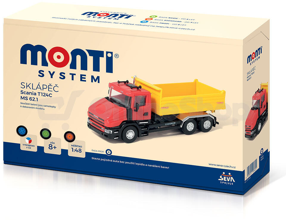 Stavebnice Seva Monti System 62.1 Scania 1:48