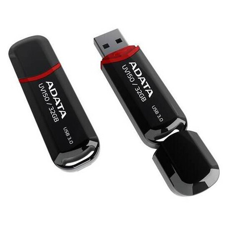 ADATA UV150 64GB USB 3.2 - ern (foto 1)