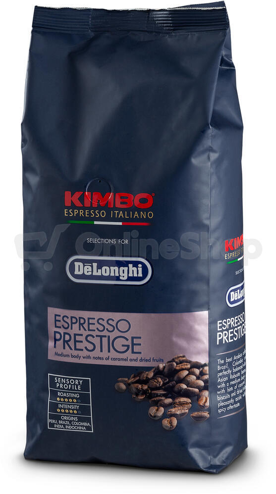 Káva DeLonghi Kimbo Prestige 1kg