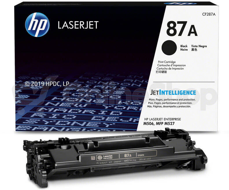 Toner HP 87A, 9 000 stran - černý