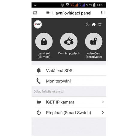 Alarm iGET SECURITY M3 - set