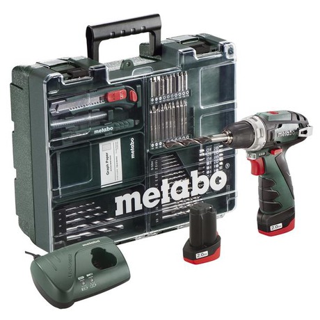 Aku vrtačka Metabo Power Maxx BS Basic  MD 2x2Ah - Metabo Power Maxx BS&nbsp;Basic MD&nbsp;600080880 (foto 1)