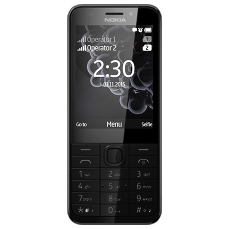 Mobilní telefon Nokia 230 Dual SIM - černý - Nokia 230 DS, černý (foto 2)