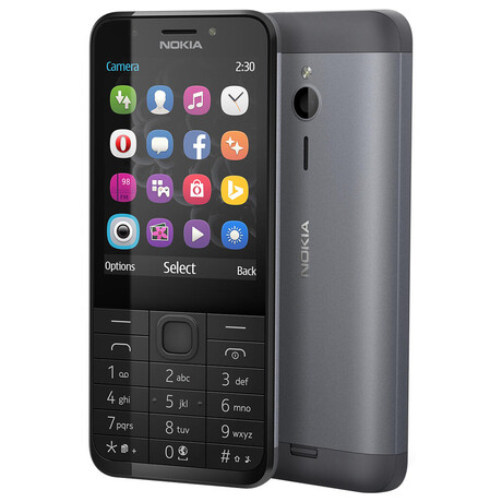 Nokia 230 DS, černý (foto 1)