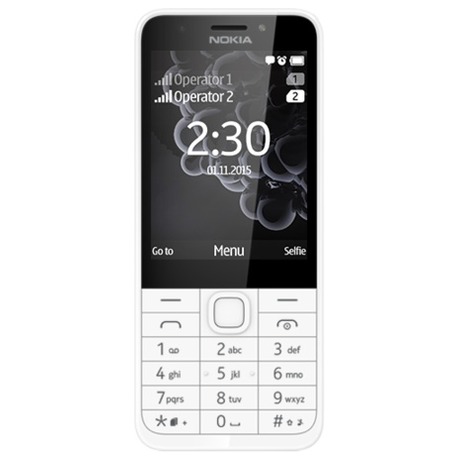Mobilní telefon Nokia 230 Single SIM - bílý - Nokia 230 Single SIM -&nbsp;bílý (foto 3)