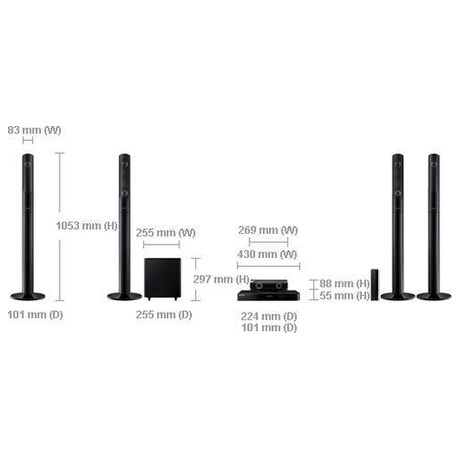 Domácí kino Samsung HT-J5550 - Samsung HT-J5550 (foto 3)