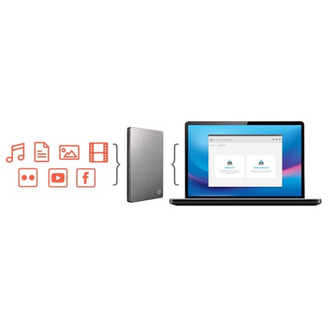 HDD ext. 2,5" Seagate BackUp Plus 1TB - modrý