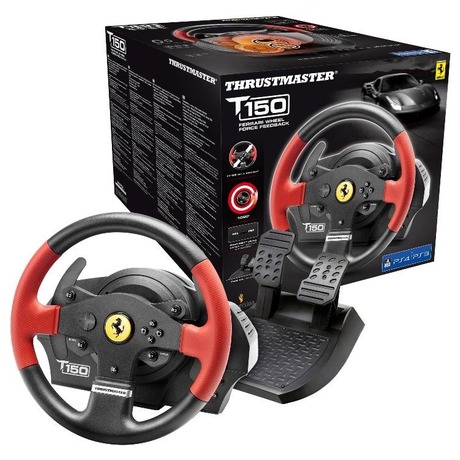 Thrustmaster T150 Ferrari pro PS5, PS4, PS3, PC + pedly (foto 7)