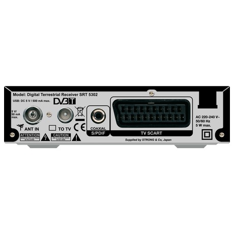 DVB-T přijímač Strong SRT 5302