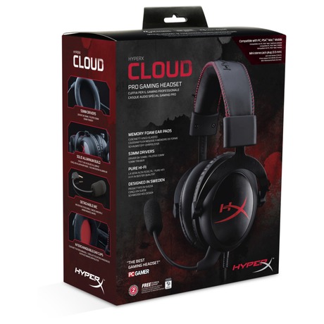 Sluchátka s mikrofonem Kingston HyperX Cloud Core headset