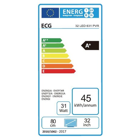 LED televize ECG 32 LED 631 PVR
