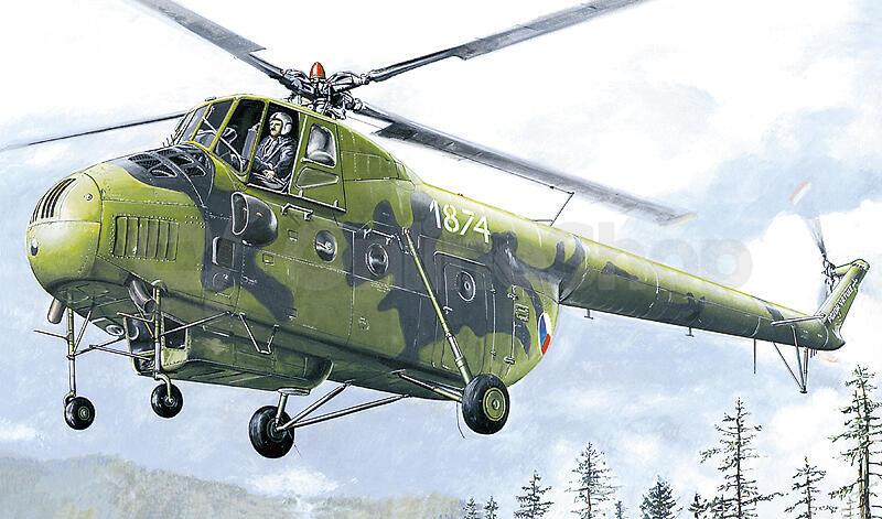 Model Směr Vrtulník Mil Mi-4