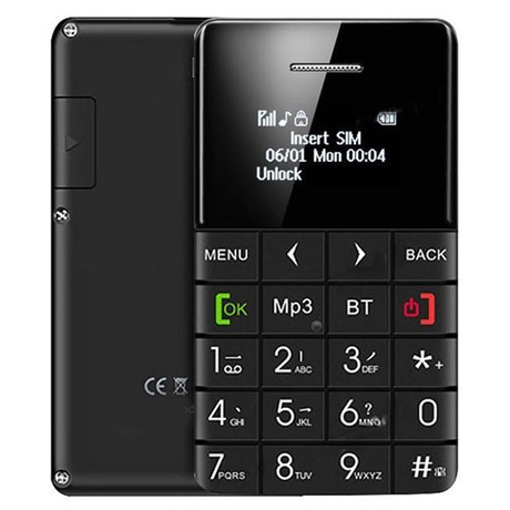 Mobilní telefon CUBE 1 CardPhone  - černý - CUBE 1&nbsp;CardPhone  -&nbsp;černý (foto 3)