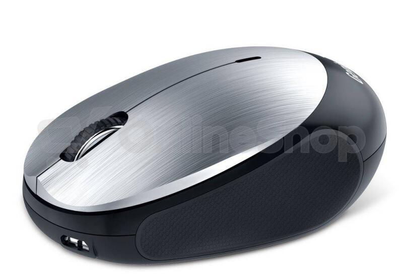 Myš Genius NX-9000BT / optická / 3 tlačítka / 1200dpi - stříbrná