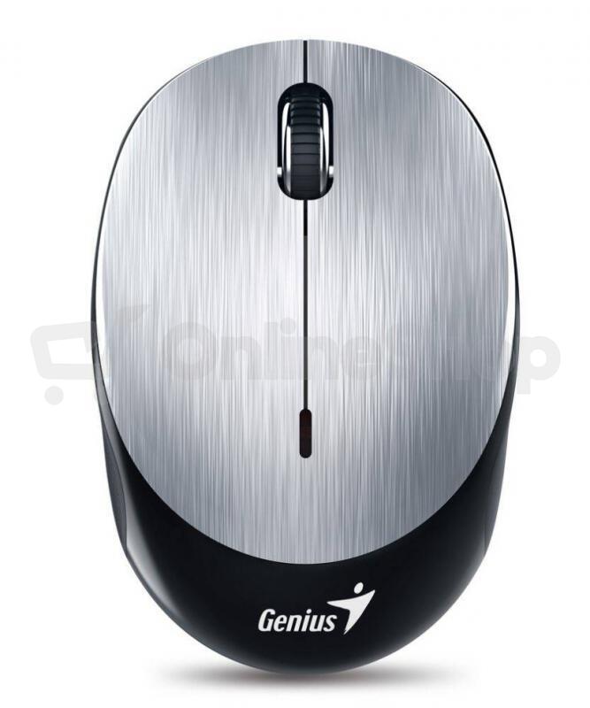 Myš Genius NX-9000BT / optická / 3 tlačítka / 1200dpi - stříbrná