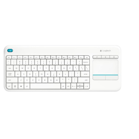 Klávesnice Logitech Wireless Keyboard K400 Plus, US - bílá - Logitech Wireless K400 Plus, US&nbsp;- bílá (foto 2)