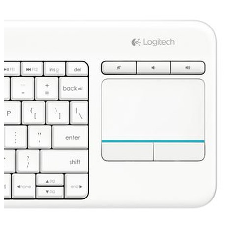 Klávesnice Logitech Wireless Keyboard K400 Plus, US - bílá - Logitech Wireless K400 Plus, US&nbsp;- bílá (foto 8)