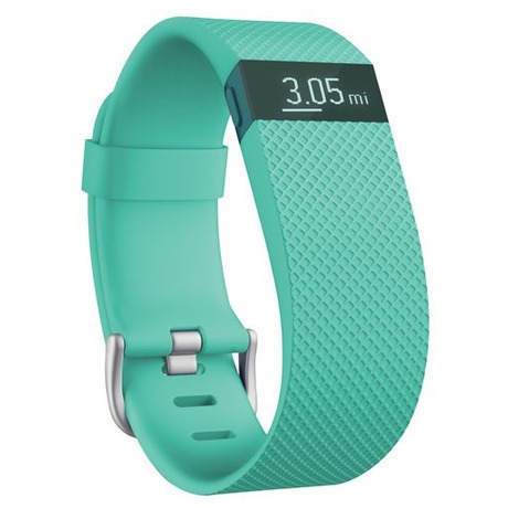 Fitness náramek Fitbit Charge HR (Large) - Teal - Fitbit Charge HR&nbsp;- Teal (foto 3)