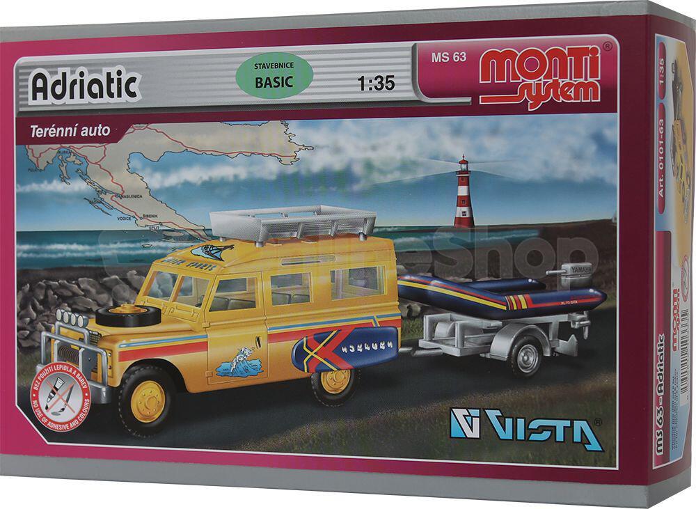Stavebnice Seva Monti System 63 Adriatic 1:35