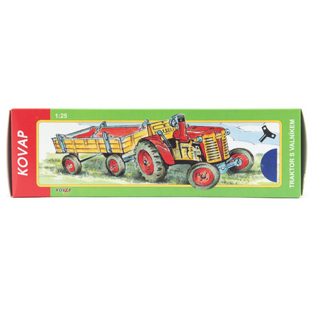 Kovap Zetor s valnkem, modr, na klek kov 28 cm (foto 1)