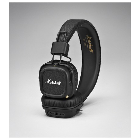 Sluchátka Marshall Major II Bluetooth - černá - Marshall Major II&nbsp;Bluetooth -&nbsp;černá (foto 1)