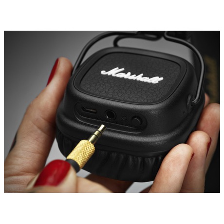 Sluchátka Marshall Major II Bluetooth - černá - Marshall Major II&nbsp;Bluetooth -&nbsp;černá (foto 7)