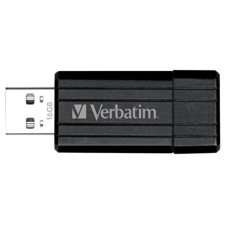 Flash disk VERBATIM 16GB, ern (49063)