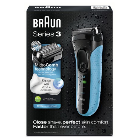 Holicí strojek Braun Series 3 3010s Wet&Dry - Braun 3010s WD (foto 7)
