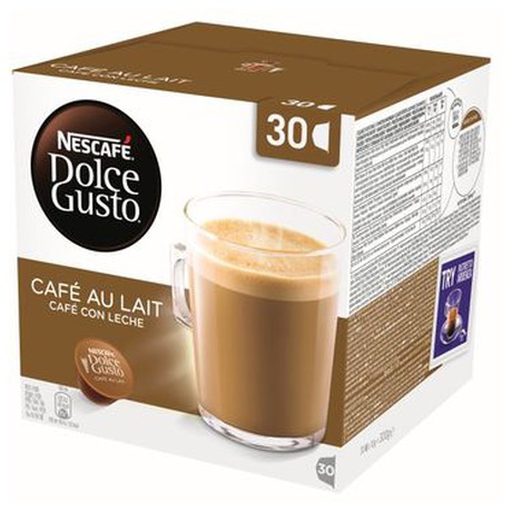 Kvov kapsle Nestle NESCAF Cafe AuLait 30 ks k Dolce Gusto