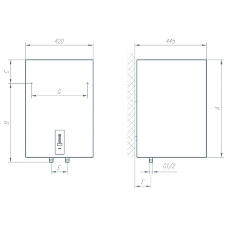 Ohva vody tlakov MORA EOMKS 120 PHSM