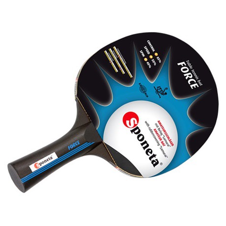 Pálka na stolní tenis Sponeta Force - černá/modrá - Sponeta Force G1716 (foto 2)