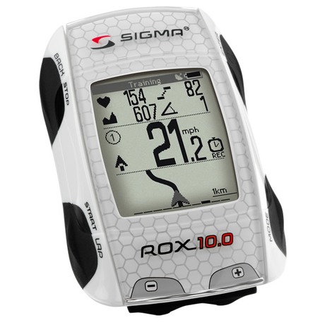 Cyklopočítač Sigma Rox 10.0 GPS Basic - bílá