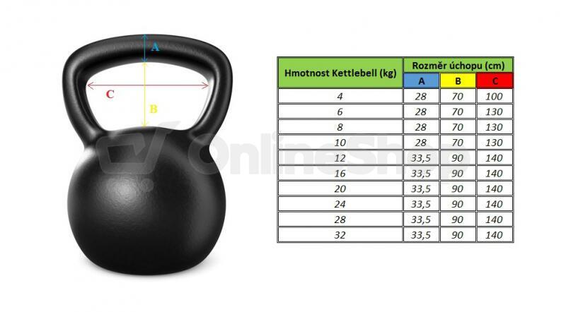 Kettlebell Lifefitl Steell 8kg