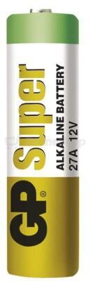 Baterie alkalická GP 27A, blistr 1ks