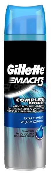 Gel na holení Gillette Mach3 Extra Comfort 200 ml