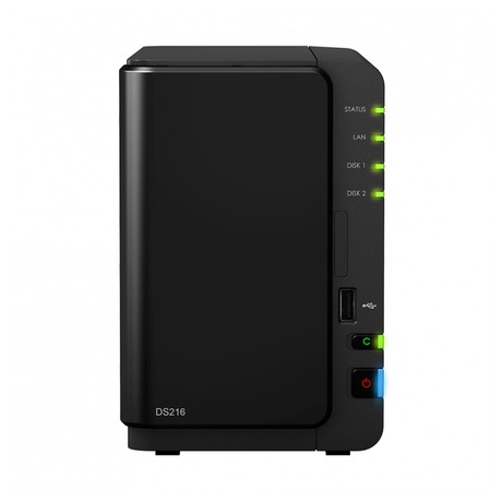 Datové úložiště (NAS) Synology DiskStation DS216 - Synology DiskStation DS216 (foto 1)