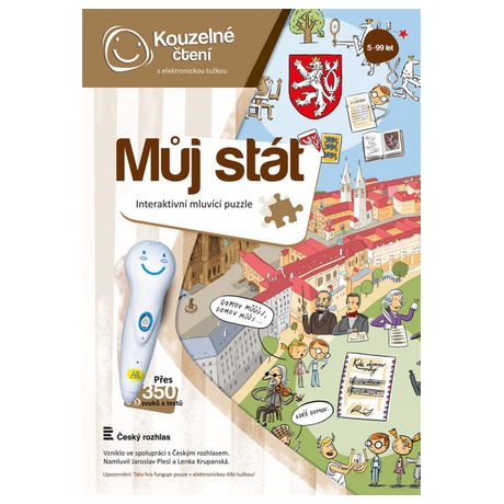 Kouzelné čtení ALBI Puzzle Můj stát - Albi Puzzle Můj stát (foto 1)