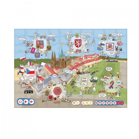 Kouzelné čtení ALBI Puzzle Můj stát - Albi Puzzle Můj stát (foto 3)