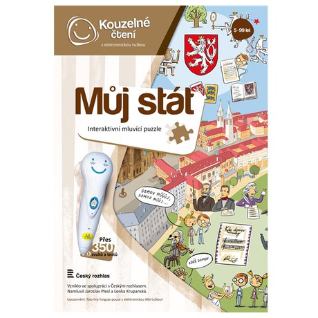 Kouzelné čtení ALBI Puzzle Můj stát - Albi Puzzle Můj stát (foto 4)